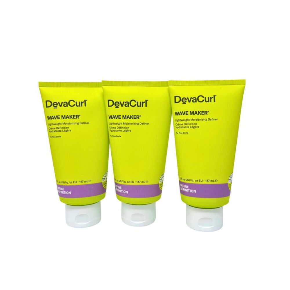 Deva Curl Wave Maker Lightweight Moisturizing Definer 5 oz, PACK OF 3